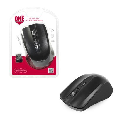 Мышь беспроводная SmartBuy SBM-352AG black