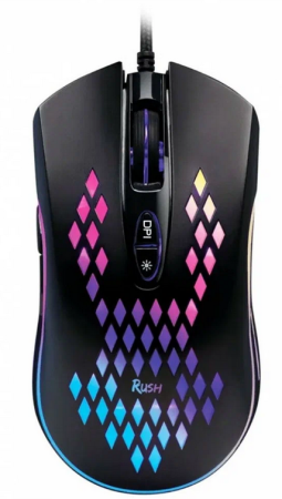 Мышь проводная Smartbuy RUSH Incerto SBM-741G-K Black