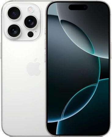 Смартфон Apple IPhone 16 pro 256Гб White Titanium/"Титановый белый" 