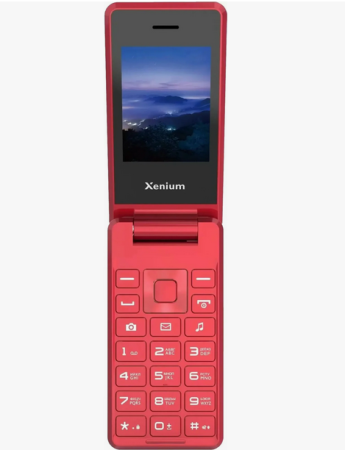 Мобильный телефон Philips Xenium X600, дисплей 2.8", 1000 мAч Red