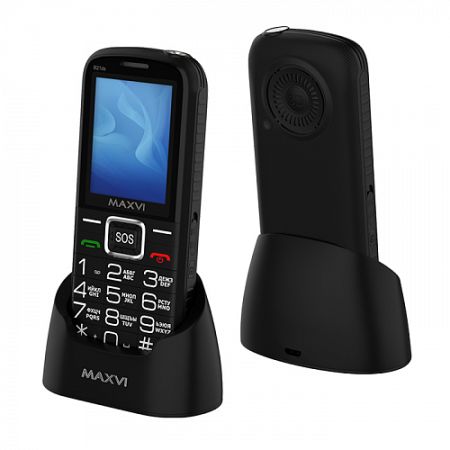 Телефон Maxvi B21ds Black