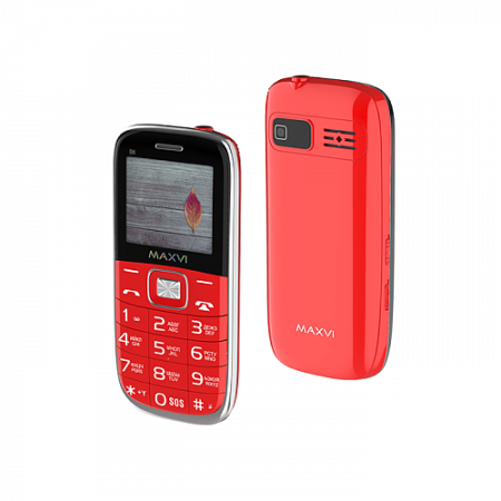 Телефон Maxvi B6 Red