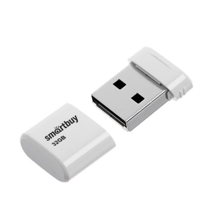 Flash USB 2.0 - 32Gb SmartBuy LARA White