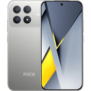 Смартфон Xiaomi Poco F8 Pro 12/512Гб, Global, Dual nano SIM,Titanium Silver