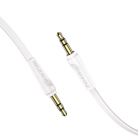 Кабель 3,5 Jack - 3,5 Jack Borofone BL6 White
