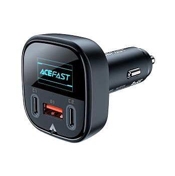 Автомобильное зарядное устройство блок ACEFAST B5, 101W, USB+2Type-C Black