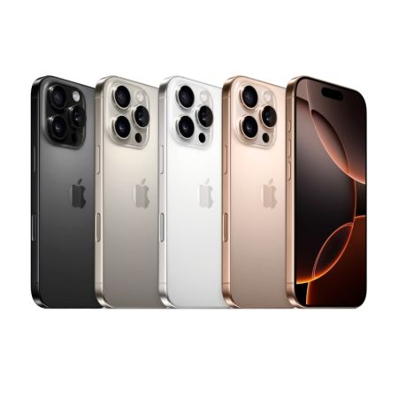 Смартфон Apple IPhone 16 pro 256Гб White Titanium/"Титановый белый" 