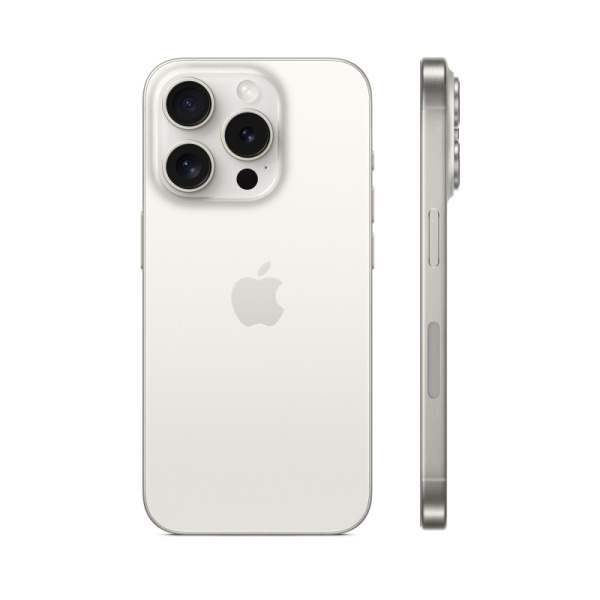 (Доставка 1 - 3 дня) Смартфон IPhone 15 pro, 1 Tб "Титановый белый"