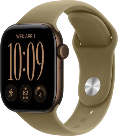 Смарт-часы Apple Watch Series 12, 46 мм, корпус «тёмно-бронзового» цвета