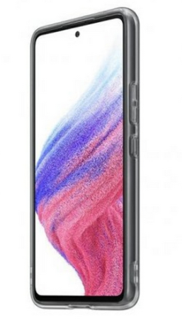 Накладка Samsung A536 / A53 (2022) силиконовая прозрачная с закрытой камерой