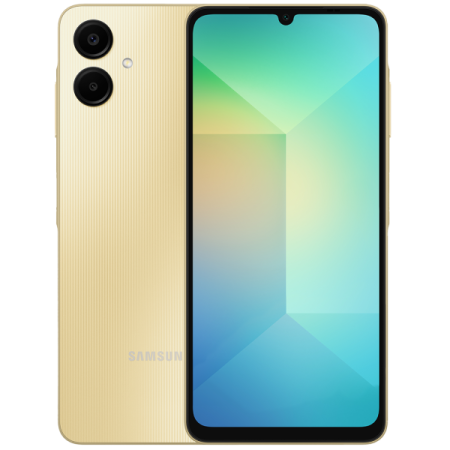 Смартфон Samsung Galaxy A06 4G 4/64Gb, Dual nano sim, золотой