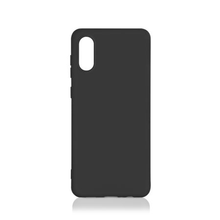 Накладка Samsung A022 A02 (2021) Черный DF sOriginal   