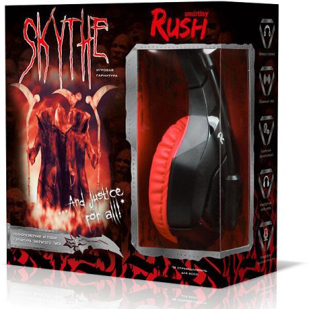  Наушники SmartBuy RUSH SKYTHE Red