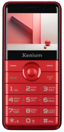 Мобильный телефон Philips Xenium X700, дисплей 2.31", 1700 мAч Red