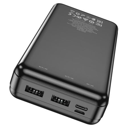 Внешний аккумулятор 20 000мАч Hoco J91A Black