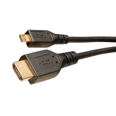 Кабель HDMI-micro 14,5 cm Black