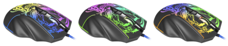 Мышь проводная DEFENDER Bulletstorm GM-928 7кнопок,7200dpi