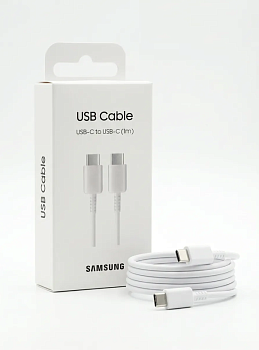 Кабель Samsung Type-C to Type-C 1m, 5A, Оригинал