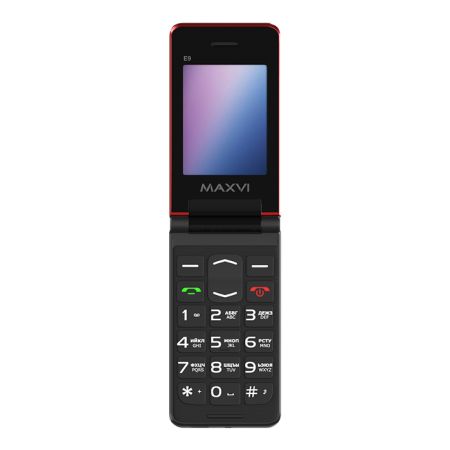 Телефон Maxvi E9 Red