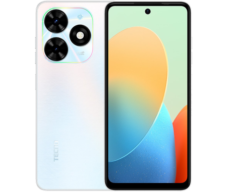Смартфон TECNO Spark Go, 3/64Гб, RU, Dual nano SIM, белый