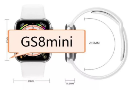 Смарт часы Watch GS8 mini Gold