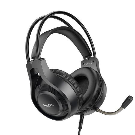 Наушники Hoco W106 Tiger gaming headset Black