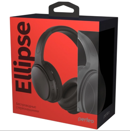 Беспроводные наушники Perfeo ELLIPSE c MP3 Black