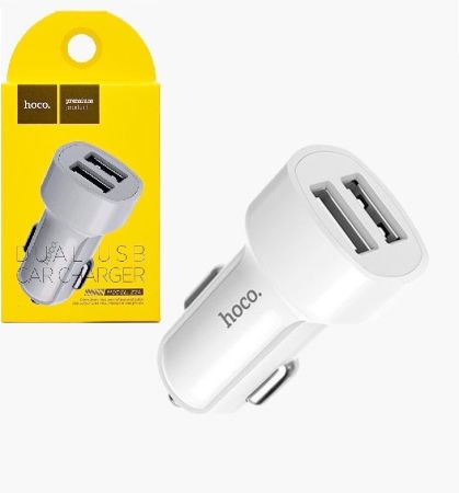 АЗУ блок 2.4A 2USB HOCO Z2A White