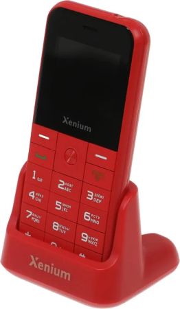 Мобильный телефон Philips Xenium X718, Дисплей 2.31", 1000 мAч Red