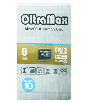 Flesh micro SDHC 8Gb Class10 без адаптера OltraMax