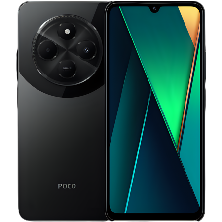 Смартфон Xiaomi Poco C75 6/128Гб, Global, Dual: nano SIM + eSIM, Black