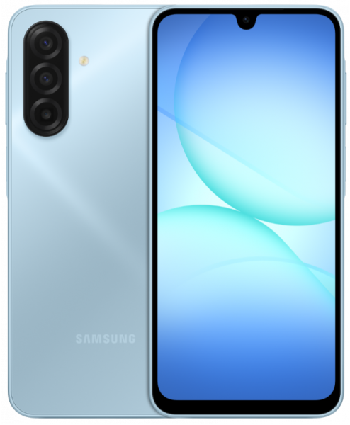Смартфон Samsung Galaxy A17 4/128Гб, Global, Dual nano sim Blue