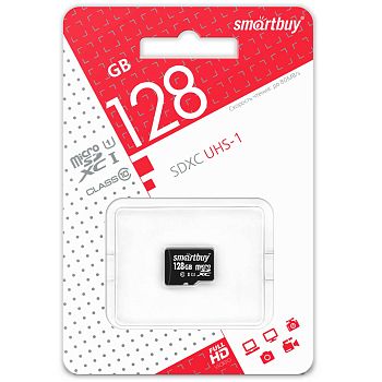 Flesh micro SDXC -128Gb Class10 UHS-I без адаптера SmartBuy