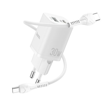 СЗУ Type-c 30W HOCO N13 White