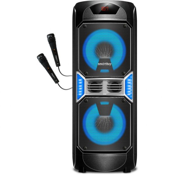 Акустическая система Smartbuy VOYAGER, 120 Вт, Bluetooth, MP3, FM-радио, 2 микрофона