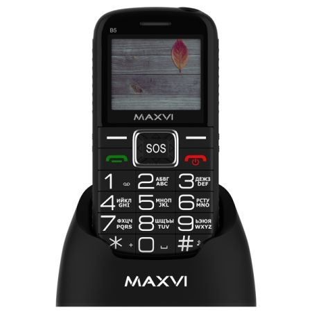 Телефон Maxvi B5 Black