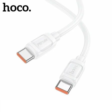 Кабель Type-C - Type-C 240W 5.0A HOCO X115 Surpass 1m White