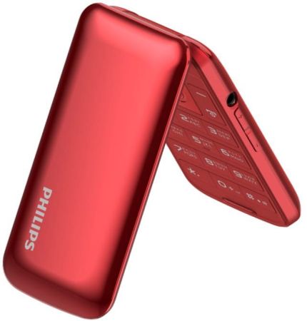 Телефон Philips E255 Red