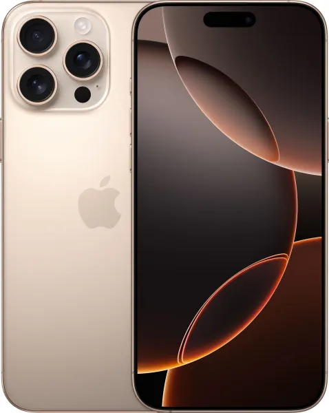 Смартфон Apple iPhone 16 Pro Max 1 ТБ , Пустынный титан/Desert Titanium