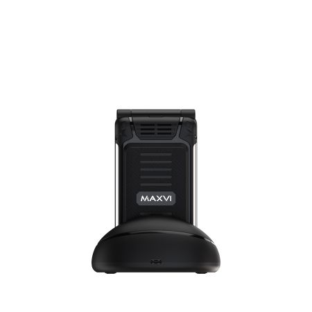 Мобильный телефон MAXVI E10ds, 2.8” + 1.77”, 2000 mAh Черный+Док-станция