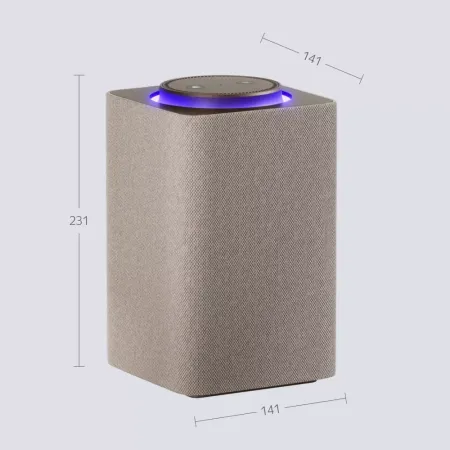 Умная колонка Яндекс Станция Макс с Алисой, c Zigbee, 65w бежевый