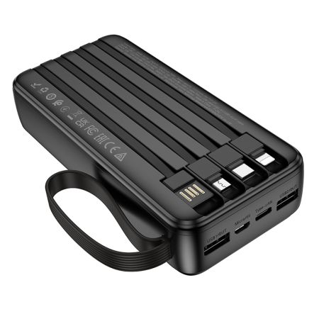 Внешний аккумулятор 20 000мАч Borofone BJ76A Smart Power Black
