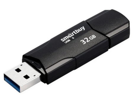 Flash USB 2.0 - 32Gb SmartBuy Clue Black