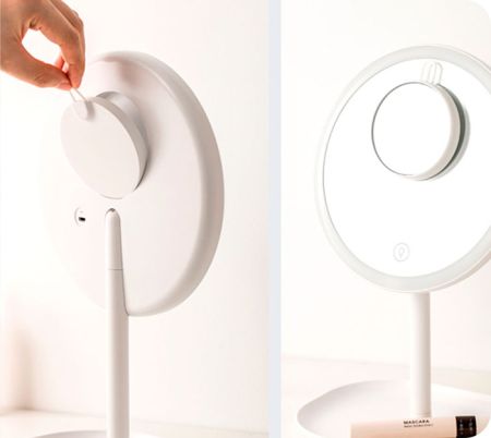 Зеркало косметическое настольное Xiaomi Jordan Judy LED Makeup Mirror (NV529) с подсветкой
