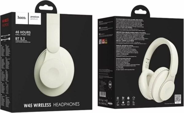 Беспроводные наушники Bluetooth HOCO W45 Enjoy white