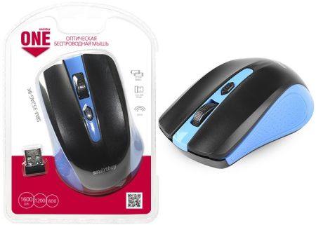 Мышь беспроводная SmartBuy SBM-352AG Black-Blue