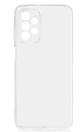 Накладка Samsung A235 Galaxy A23 (2022) прозрачная с закрытой камерой