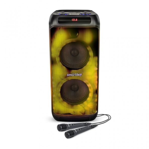 Акустическая система 2.1 Smartbuy FLAMER, 60Вт, Bluetooth, MP3, FM-радио, караоке