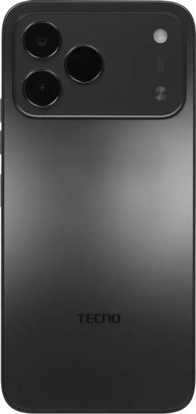 Смартфон TECNO Spark 50, 4/128 Гб, NFC, IPS, 120Гц, 7000мAч, черный
