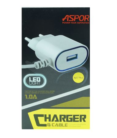 СЗУ iPhone Liting 1A  Aspor A802 White